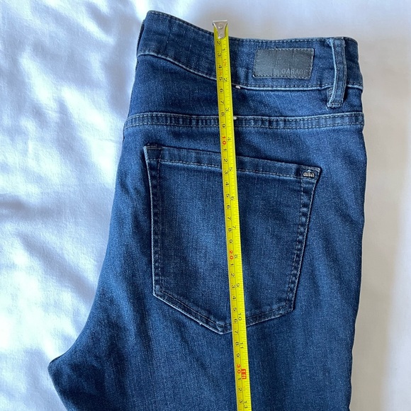 Garage women’s high waist jeggings in dark wash blue (navy) size 09 - Picture 9 of 10